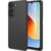 OEM Xiaomi Redmi A7 Pro szilikon tok, hátlaptok, telefon tok, velúr belsővel, matt, fekete, Silicon