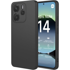 OEM Xiaomi Redmi Note 14 5G szilikon tok, hátlaptok, telefon tok, matt, fekete tok és táska