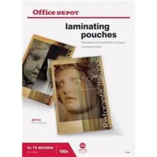 OFFICE DEPOT A3 2x75mic 100db-os lamináló fólia (3385694) lamináló fólia