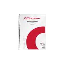 OFFICE DEPOT A4+ 5db/csomag lefűzhető kockás spirálfüzet füzet