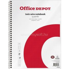 OFFICE DEPOT A4+ lefűzhető kockás spirálfüzet (OFFICE_DEPOT_3698652D) füzet