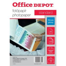 OFFICE DEPOT Standard A4 160g fényes 100db fotópapír (OFFICE_DEPOT_OD112255) fotópapír