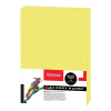 OfficeFox Fénymásolópapír színes OPTIMA A/4 75 g neon sárga 500 ív/csomag