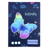 OfficeFox Füzet kockás OXY A/5 32 lapos 27-32 Butterfly