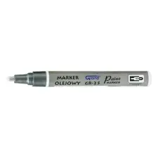 OfficeFox Lakkmarker GRAND GR-25 2-3 mm ezüst filctoll, marker