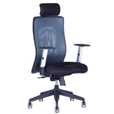 OfficePro Calypso XL ergonomikus irodai szék Szín: antracit, Fejtámla: fejtámlával együtt forgószék