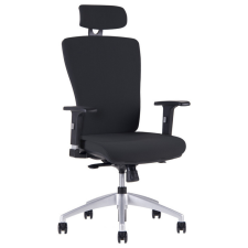 OfficePro Halia ergonomikus irodai szék Szín: fekete, Fejtámla: fejtámlával együtt forgószék