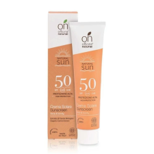 Officina Naturae arc- és testápoló naptej, SPF 50, BIO, 75 ml naptej, napolaj