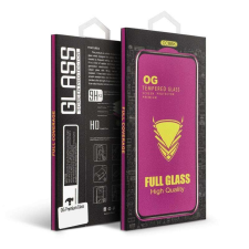 OG Prémium üveg - iPhone 15 Pro Max fekete mobiltelefon kellék