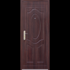 OK DOORS RA07 ACÉL LÉPCSŐHÁZI BEJÁRATI AJTÓ 97X205CM JOBB MAHAGÓNI nyílászáró