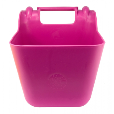 OK PLAST Ok-Plast takarmányvályú horgokkal rózsaszín 14 l műanyag istálló állattartás etetés itatástechnol... haszonállat felszerelés