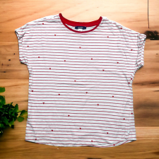 okaidi Szívecskés felső gyerek póló