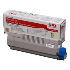 Oki C5650/C5750 2000 oldal Yellow (43872305) nyomtatópatron & toner