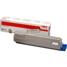 Oki C801 C821 lézertoner eredeti Black 7K 44643004 nyomtatópatron & toner