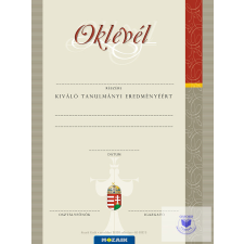  Oklevél B5 (20 db) tankönyv