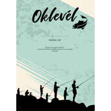  Oklevél horgászverseny ajándéktárgy