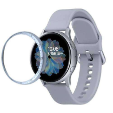  Okosóra lünetta védő rozsdamentes acél - EZÜST - SAMSUNG Galaxy Watch Active2 40mm okosóra kellék