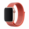  Okosóra szíj - Apple Watch Series 4/5/6/7/8/9/Ultra/SE (42 / 44 / 45 / 49 mm) - DEVIA nektarin szövet, tépőzáras szíj