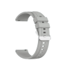 Okosóra szíj - Samsung Galaxy Watch 4 (40 / 42 / 44 / 46 mm) - szürke szilikon szíj (szíj szélesség: 20 mm)
