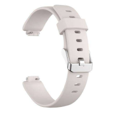 Okosóra szíj - szilikon - KHAKI - 90mm + 122mm hosszú - Fitbit Inspire 2 okosóra kellék