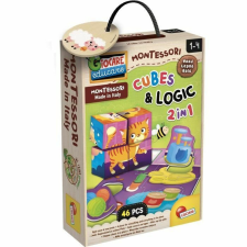  Oktató Játék Lisciani Giochi Cubes &amp; Logic 2 in1 (FR) társasjáték