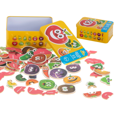 oktató puzzle gyümölcsökkel és zöldségekkel 25 darabos puzzle, kirakós