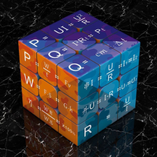  Oktató Rubik kocka - Kék Matematika Fejlesztő Játék logikai játék
