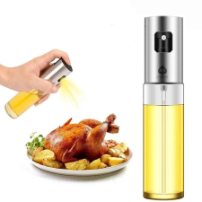 Olajspray, olajpermetező palack, fém fejjel 100ml konyhai eszköz