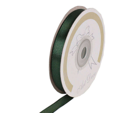 Olajzöld szaténszalag - 10 mm x 25 méter szalag, masni