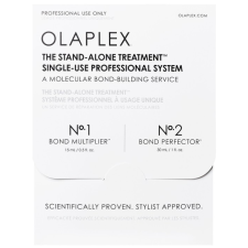  Olaplex Stand Alone Treatment kötéserősítő szalonkezelés egy alkalomra, 15+30 ml fodrászkellék