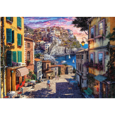 Olasz tengerpart puzzle 1000 darab puzzle, kirakós