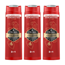 Old Spice Epic Legend 3 az 1-ben tusfürdő és sampon (3x400 ml) sampon