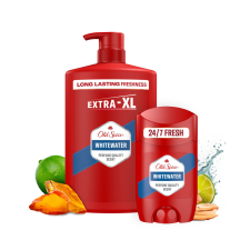 Old Spice Whitewater tusfürdő (1000 ml) + Old Spice Whitewater stift kozmetikai ajándékcsomag