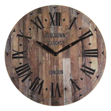 Old Town Clocks London faerezetes falióra - 29 cm - sötétbarna falióra
