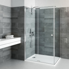 Oldalsó paraván a zuhanyajtóhoz 100 Roth Elegant Neo Line BIFXP10020VPE fürdőszoba kiegészítő
