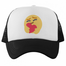 Ölelés Emoji - Trucker Hálós Baseball Sapka női sapka