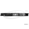 Oleo-Mac Fűnyíró kés Oleo-Mac G48PE 457mm, 19.7mm, 3 furatos, utángyártott
