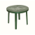 Oler Opal asztal 90 cm zöld