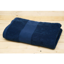 OLIMA Uniszex törölköző Olima OL360 Olima Basic Towel -70X140, Marine Blue lakástextília