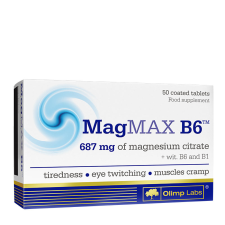 OLIMP LABS MagMAX B6 (50 Tabletta) vitamin és táplálékkiegészítő