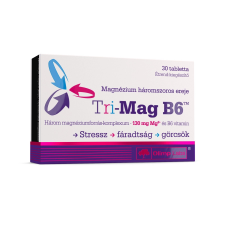 OLIMP LABS Olimp labs tri-mag b6 kapszula 30 db vitamin és táplálékkiegészítő