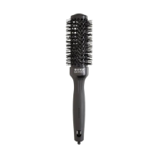 Olivia Garden Expert Shine Black Fekete Körkefe 35mm fésű