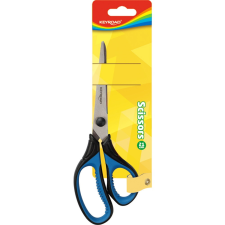  Olló 21 cm hegyes fejű Keyroad 3D vegyes színek olló