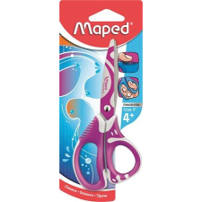Olló, iskolai, 13 cm, MAPED "Zenoa Fit", vegyes színek olló