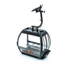 Omega 10-es Omega V Gerlos Zillertal kabin Antracit szürke/fekete 1:32 makett