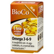  OMEGA-3,6,9 LÁGYZSELATIN KAPSZULA 60X BIOCO vitamin és táplálékkiegészítő