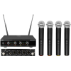 Omnitronic UHF-E4 Wireless Mic System 823.6/826.1/828.6/831.1MHz