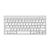 OMOTON KB088 Wireless iPad keyboard with tablet holder (silver)