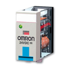 Omron G2R-2-S 24VDC(S) Foglalatos relé villanyszerelés