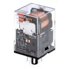 Omron MKS3P-5 24V DC relé villanyszerelés